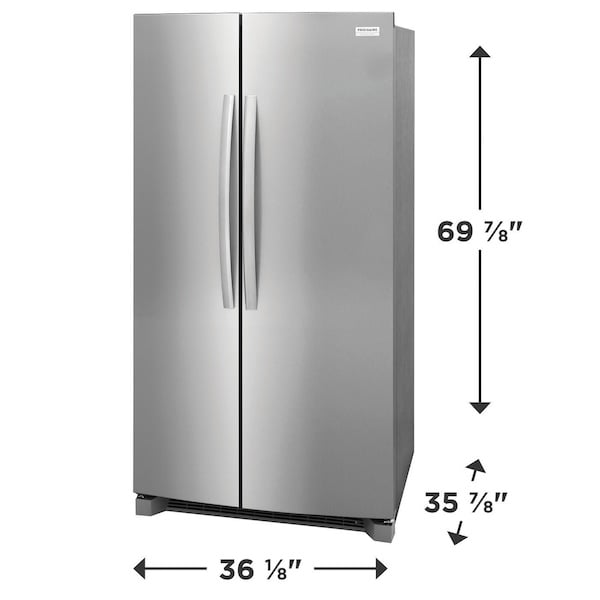 Frigidaire Refrigerators 26.0 Cu. Ft. 36" Side by Side Refrigerator