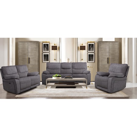 3 Piece Power Reclining Living Room Set