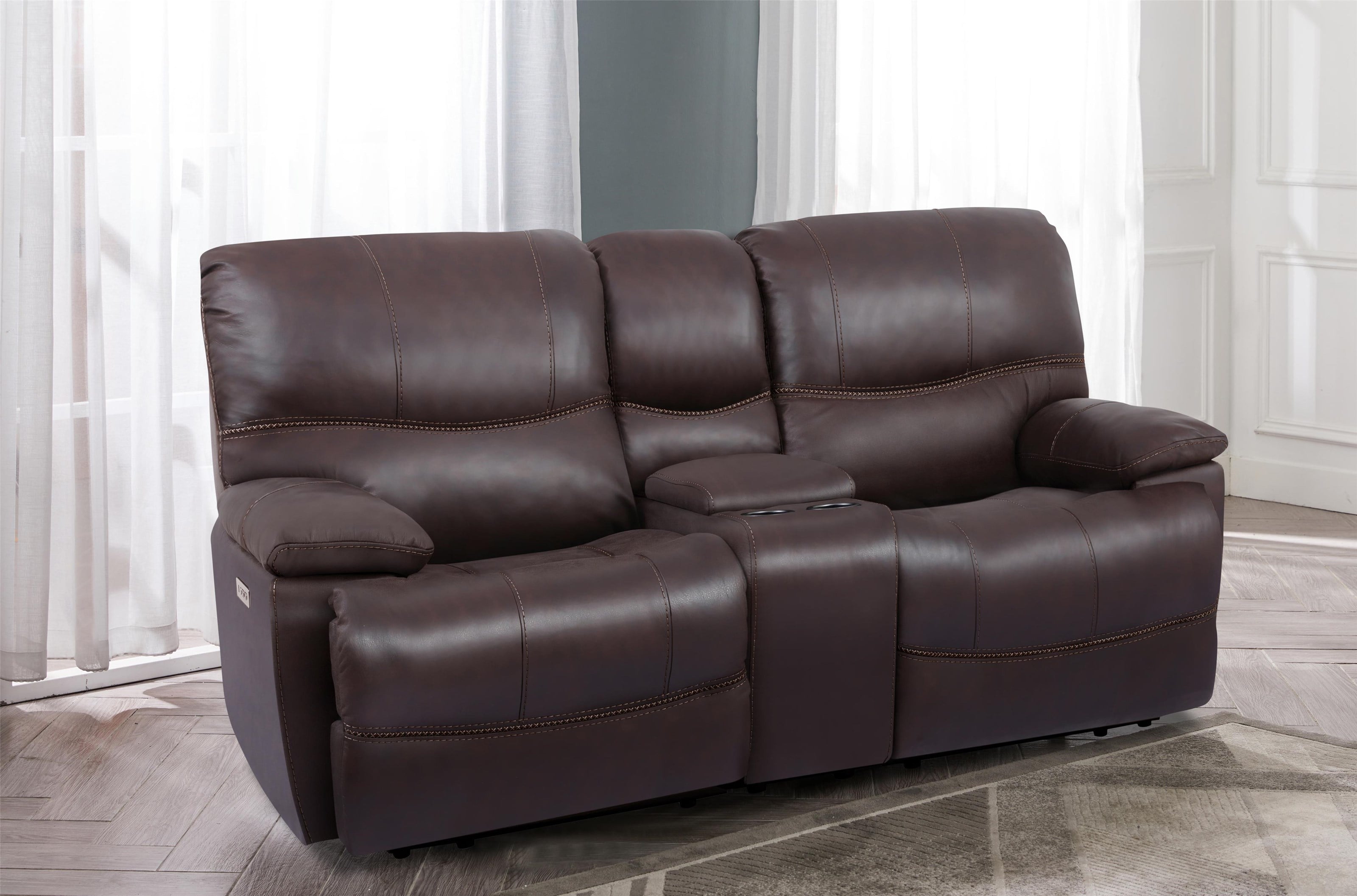 Cheers Madrid Wallhugger Reclining Loveseat