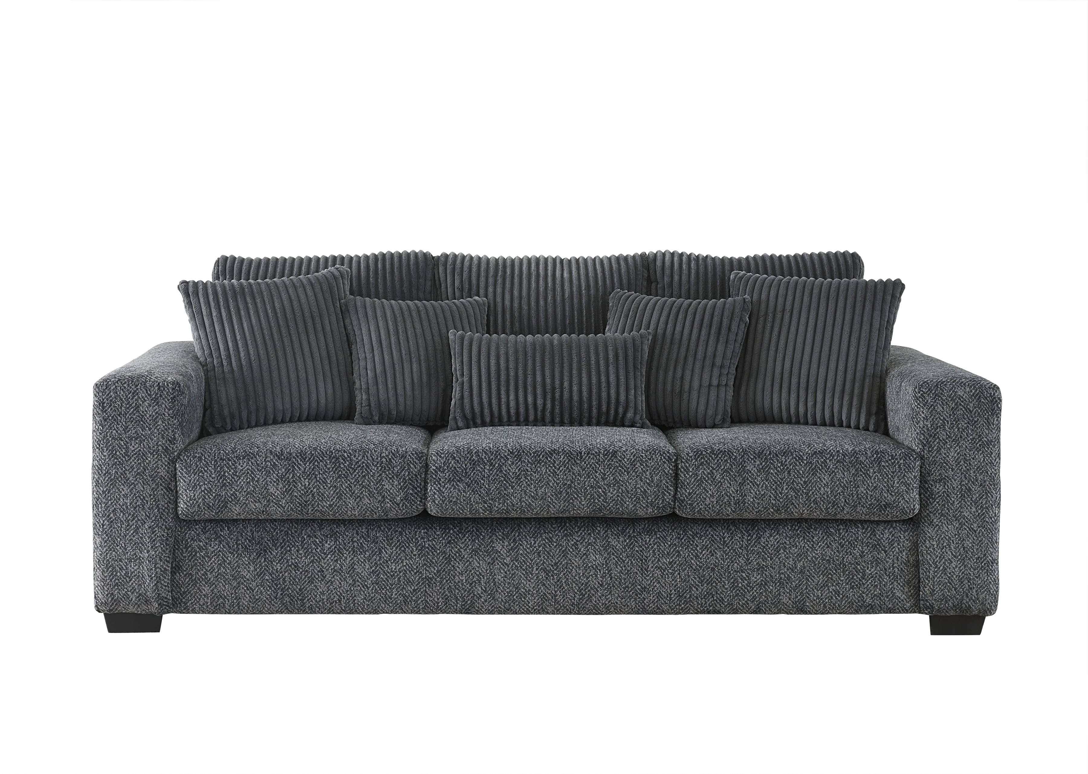 NC Upholstery 9401 Pathfinder Gunmetal 100128080 Gunmetal Sofa Schewels Home Uph