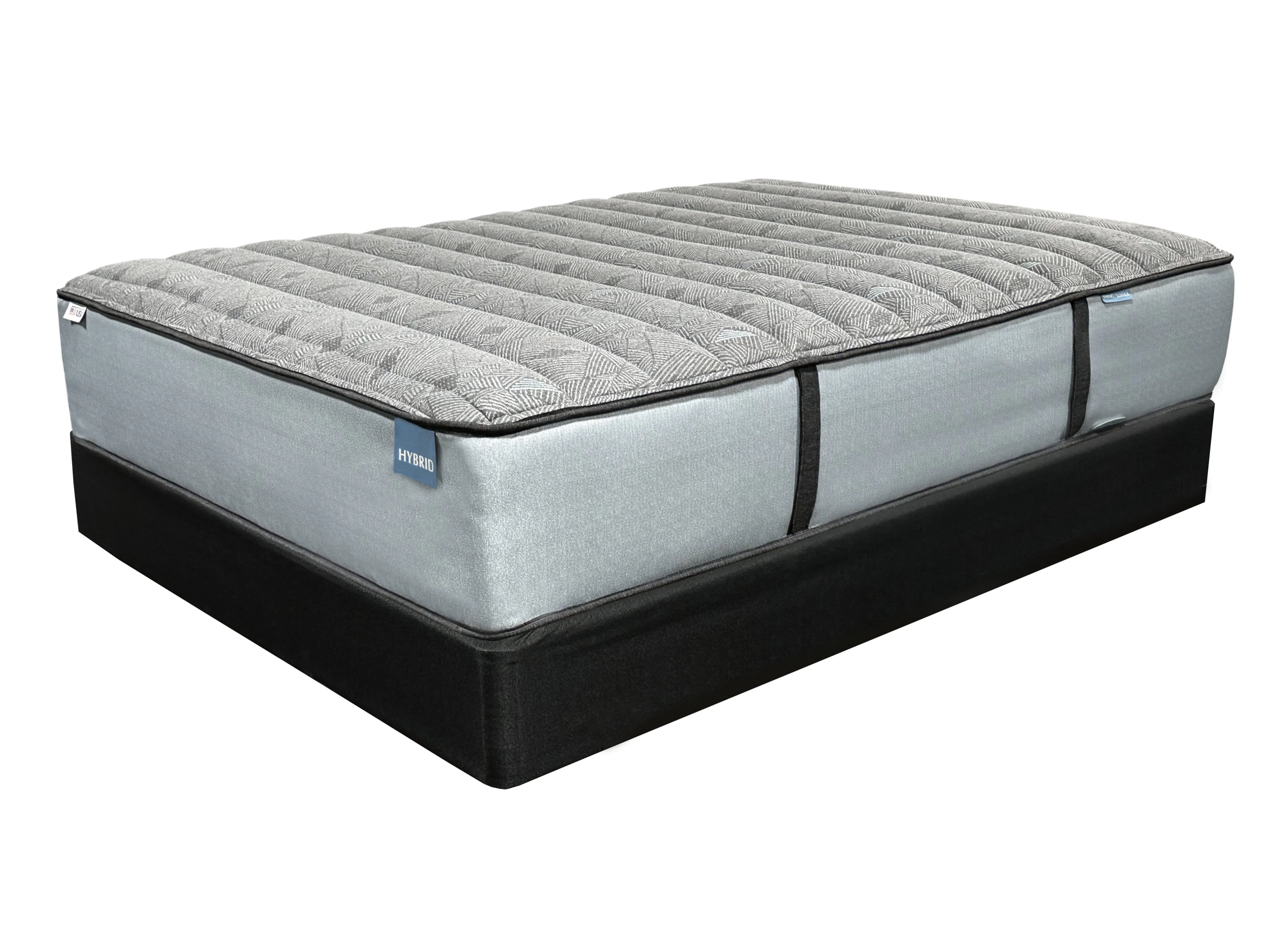 Spring Air Back Supporter Duo Hybrid Plush 2421FSET Full 15" Hybrid