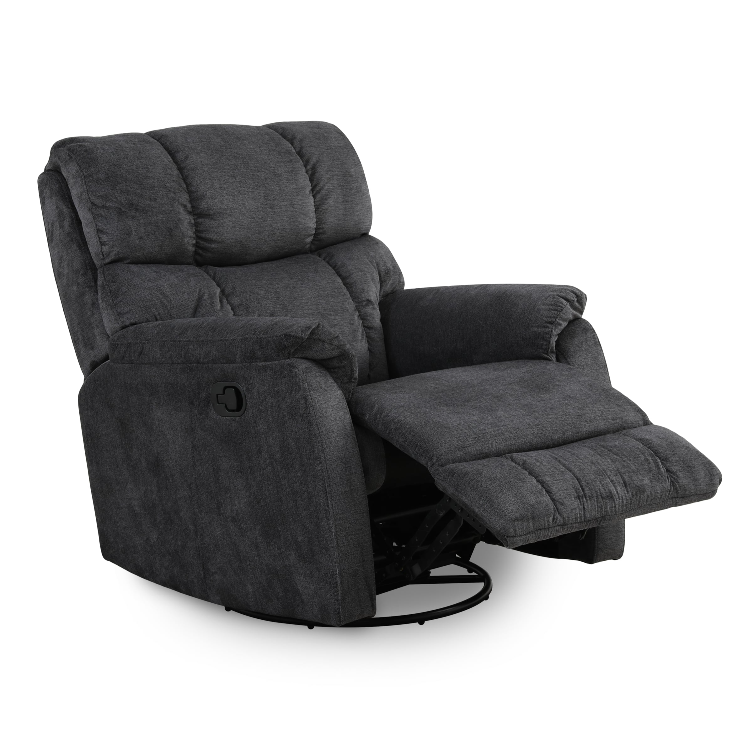 Gray glider online recliner