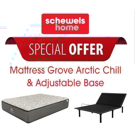 Queen Arctic Dream Chill Mattress & Base