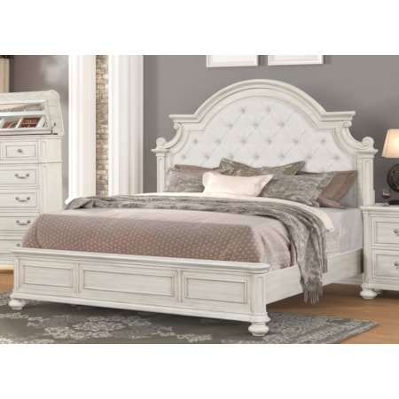 Upholstered Queen Bed