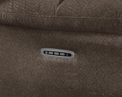 Corinthian Berkshire Chocolate Power Recliner