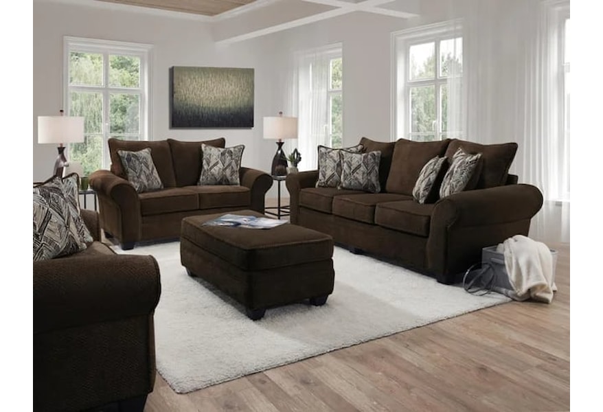 Chocolate loveseat online