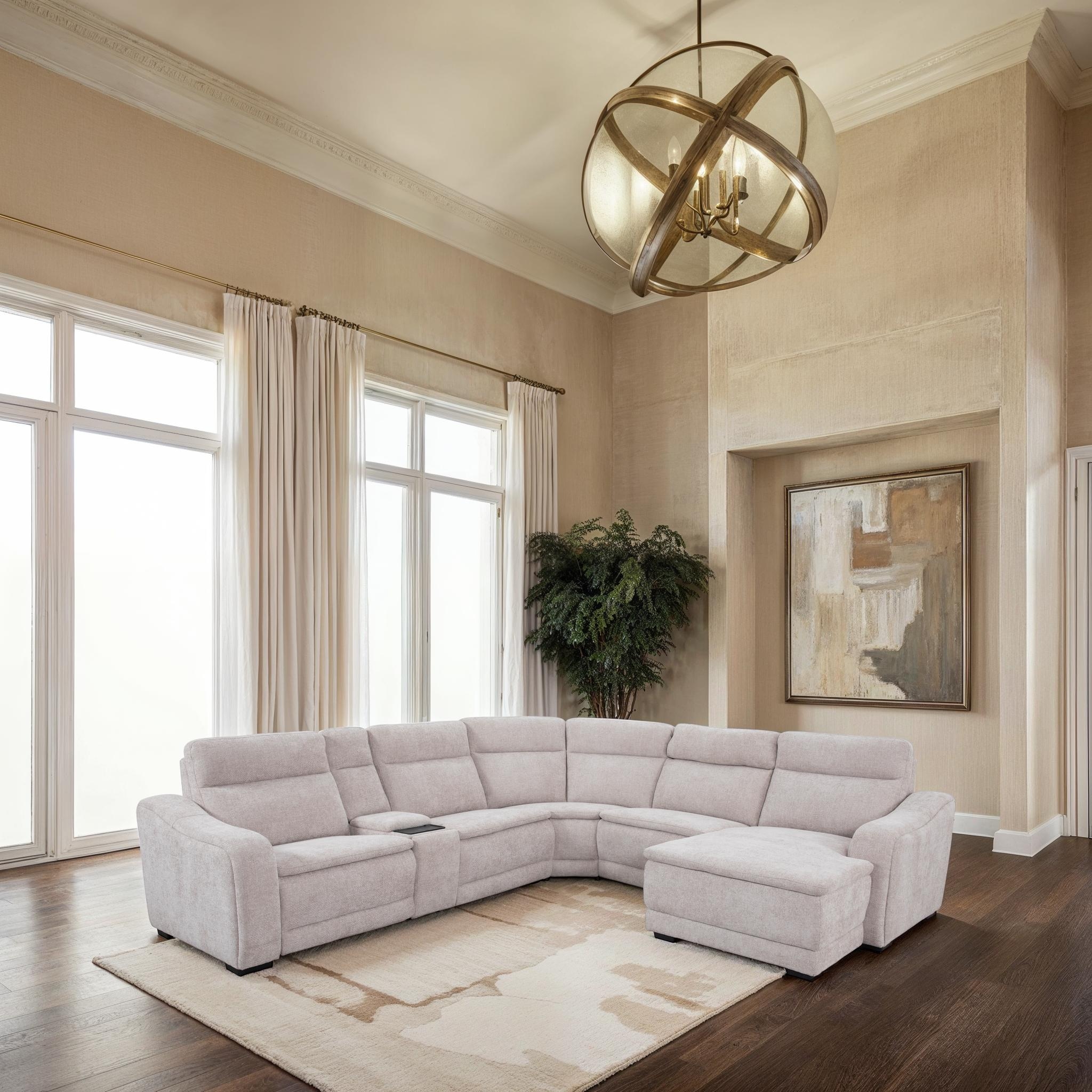 6-Piece Power Reclining Sectional