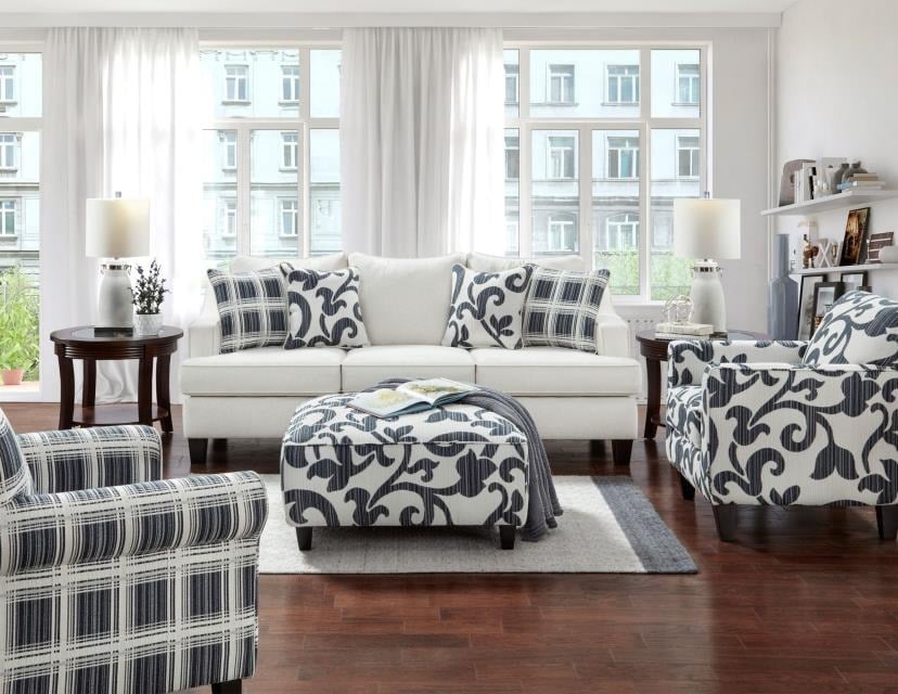 Fusion Furniture 2330 TRUTH OR DARE Cocktail Ottoman