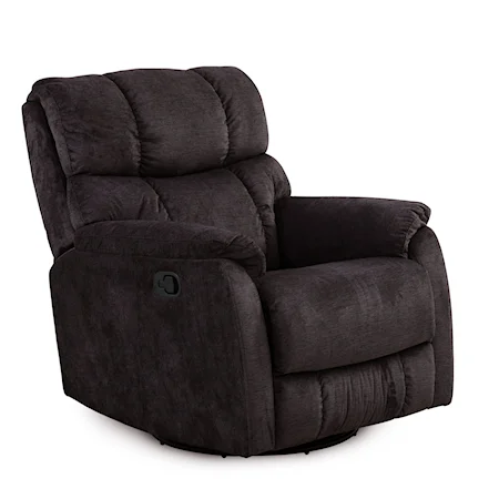 Lucie Chocolate Glider Recliner