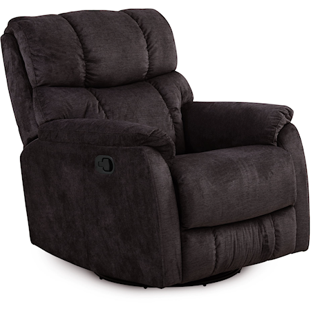 Lucie Chocolate Glider Recliner