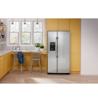 GE Appliances Refrigerators Side-By-Side Refrigerator - GSS25GYPFS