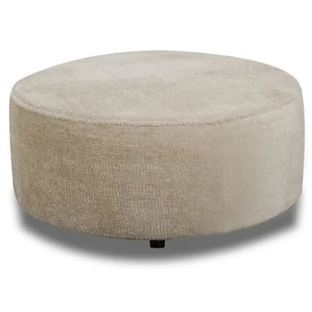 Contemporary Round Ottoman