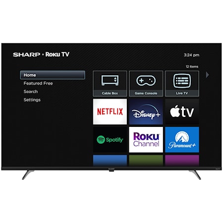 Sharp 50" Smart 4K UHD Roku TV - 4TC50EL8UR