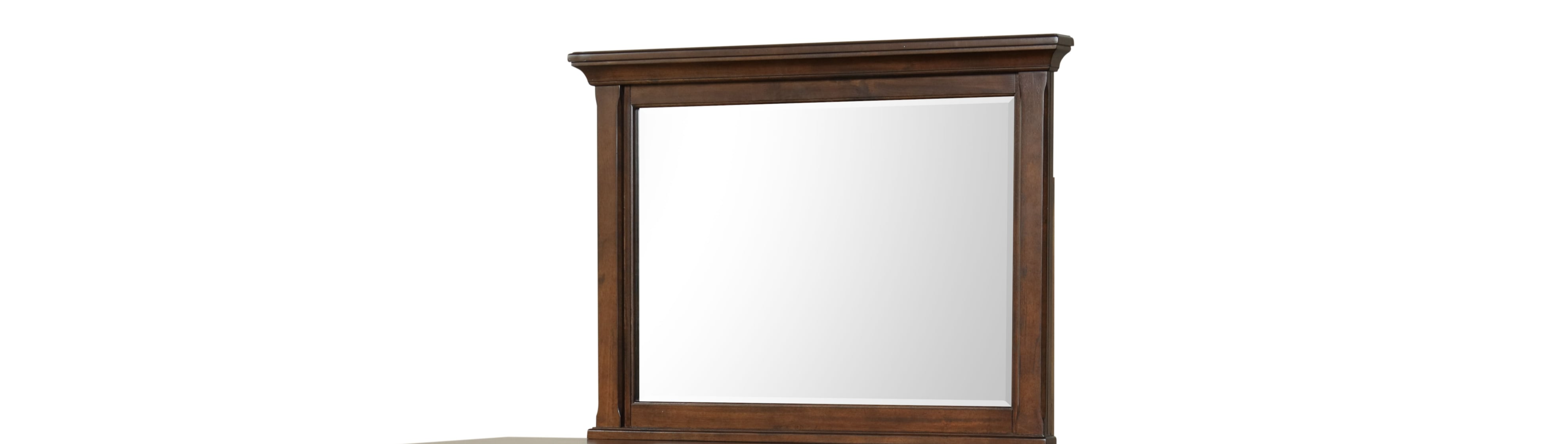 Lifestyle C8418A Mahogany Arch Landscape Mirror