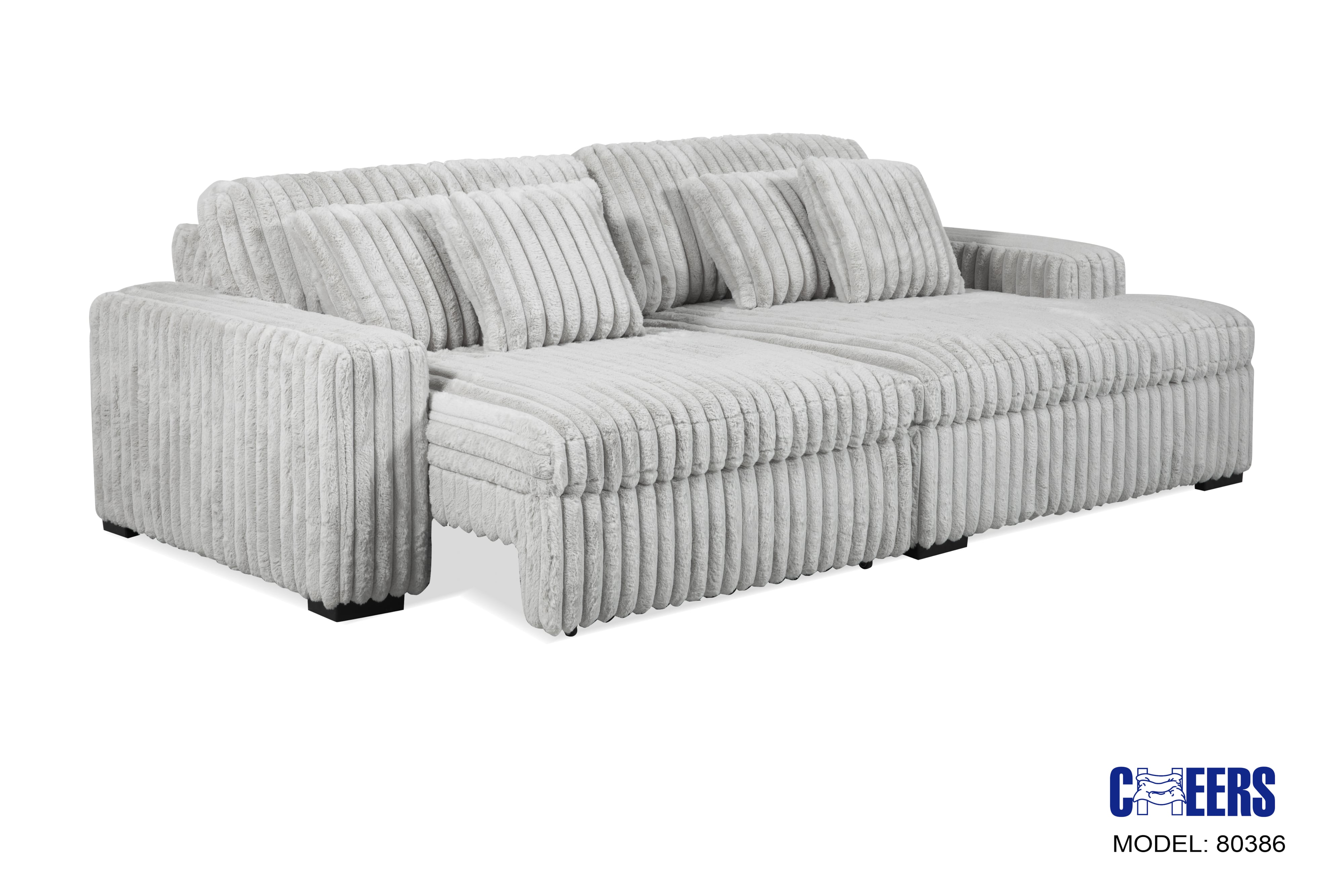 Cheers 80386 Sofa Chaise Sleeper