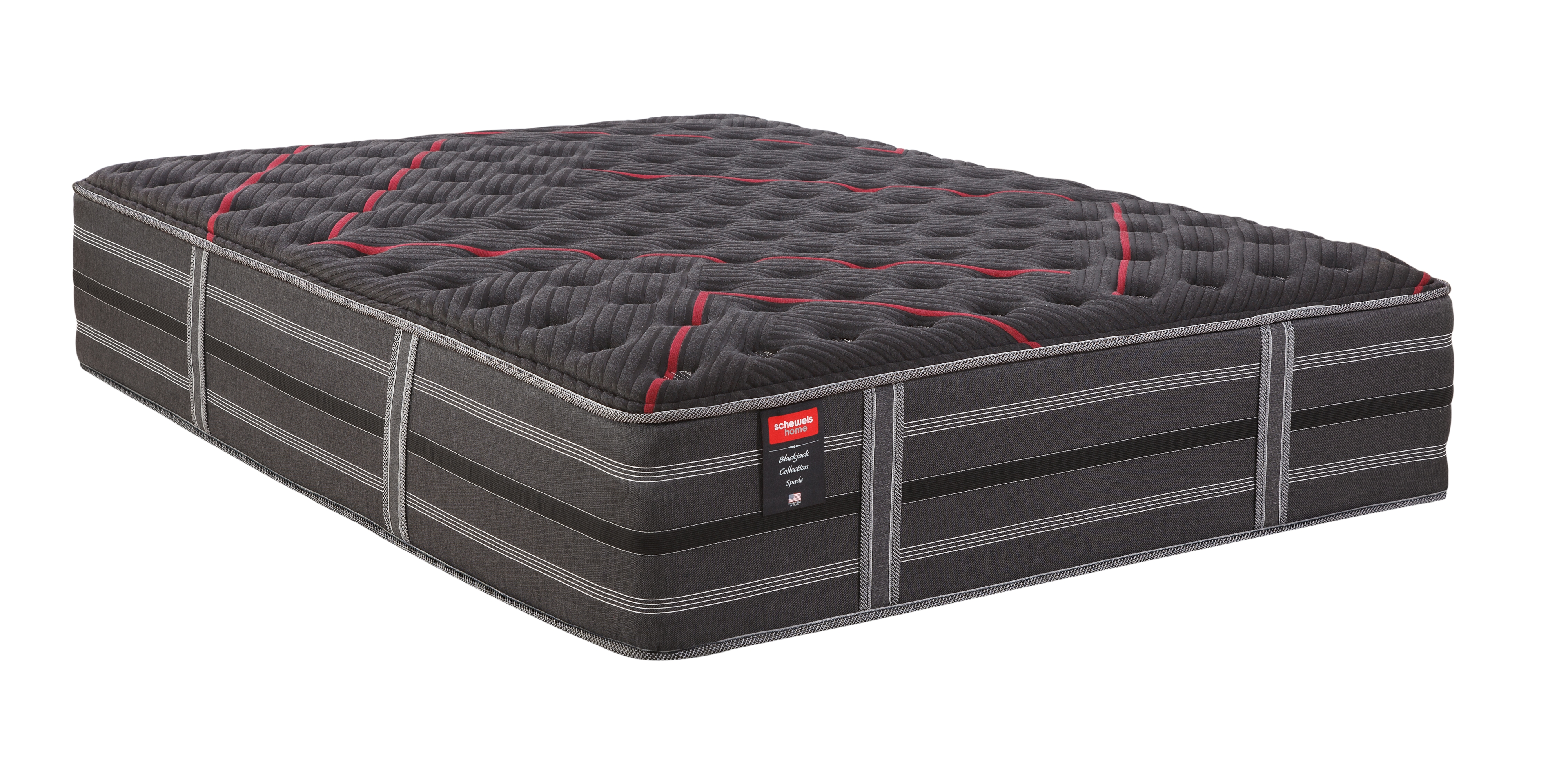 Queen 16.5" Blackjack Spade Firm Mattress