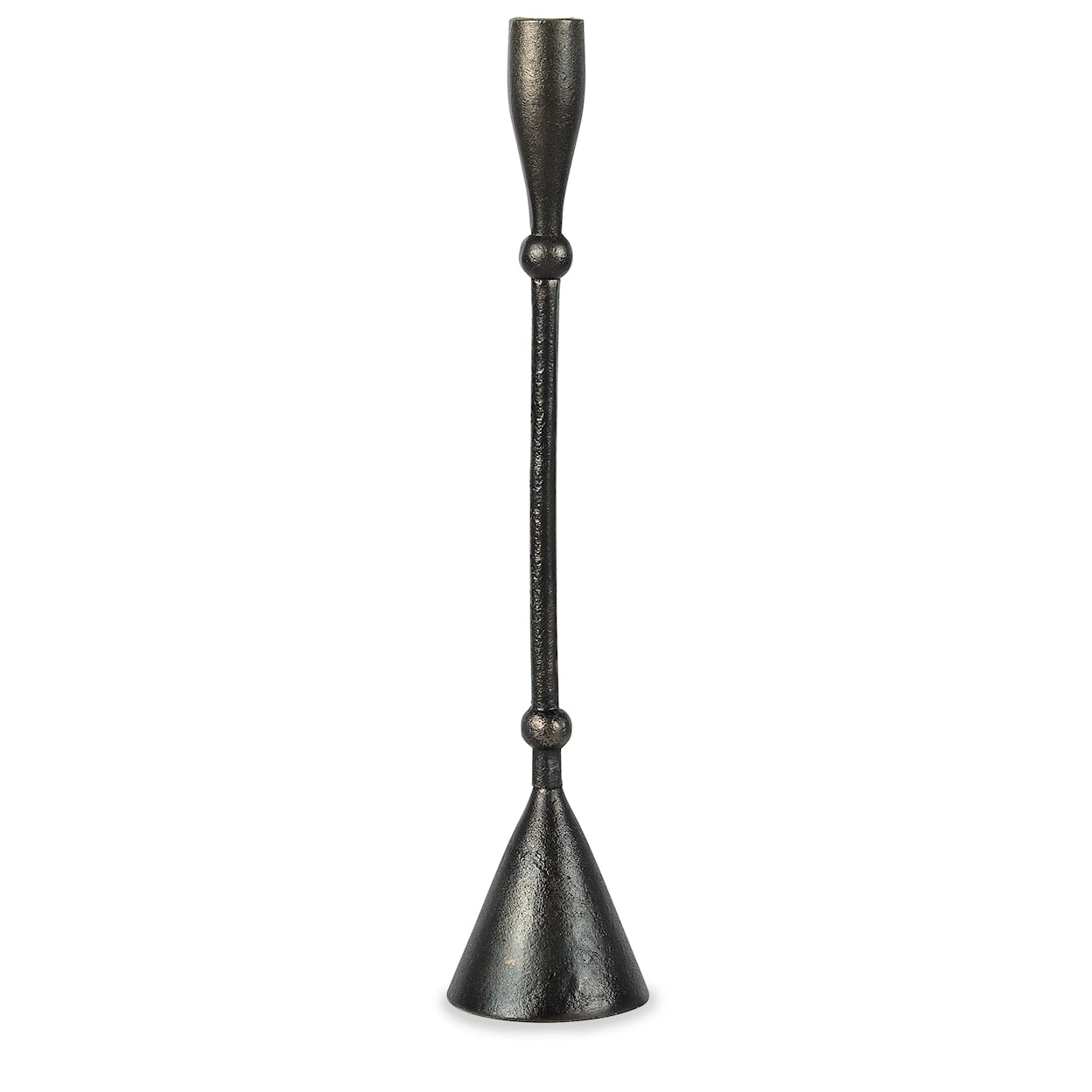 BOBO Intriguing Objects Accessory Antique Black Candleholder - Medium
