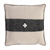 BOBO Intriguing Objects Accessory Swiss Army Pillow Cover 28x28 Cream/Black