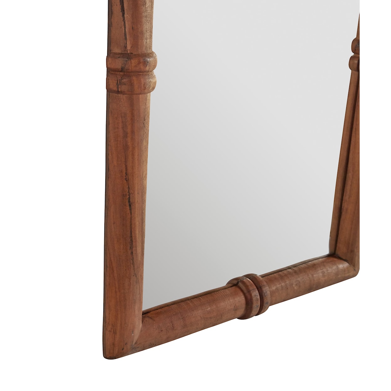 BOBO Intriguing Objects BOBO Intriguing Objects Mirror with Wooden Spool Frame