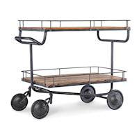 French Industrial Bariste Cart
