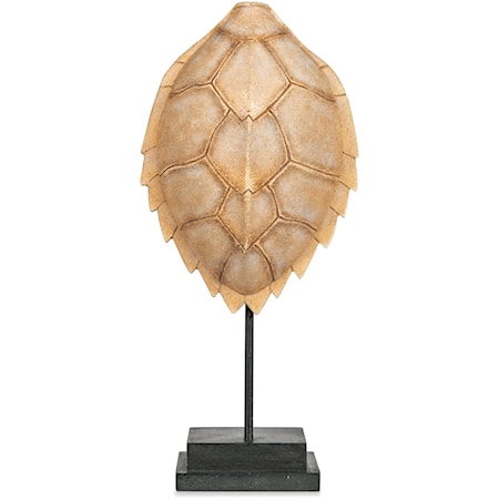 Faux Hawksbill Turtle Shell on Stand