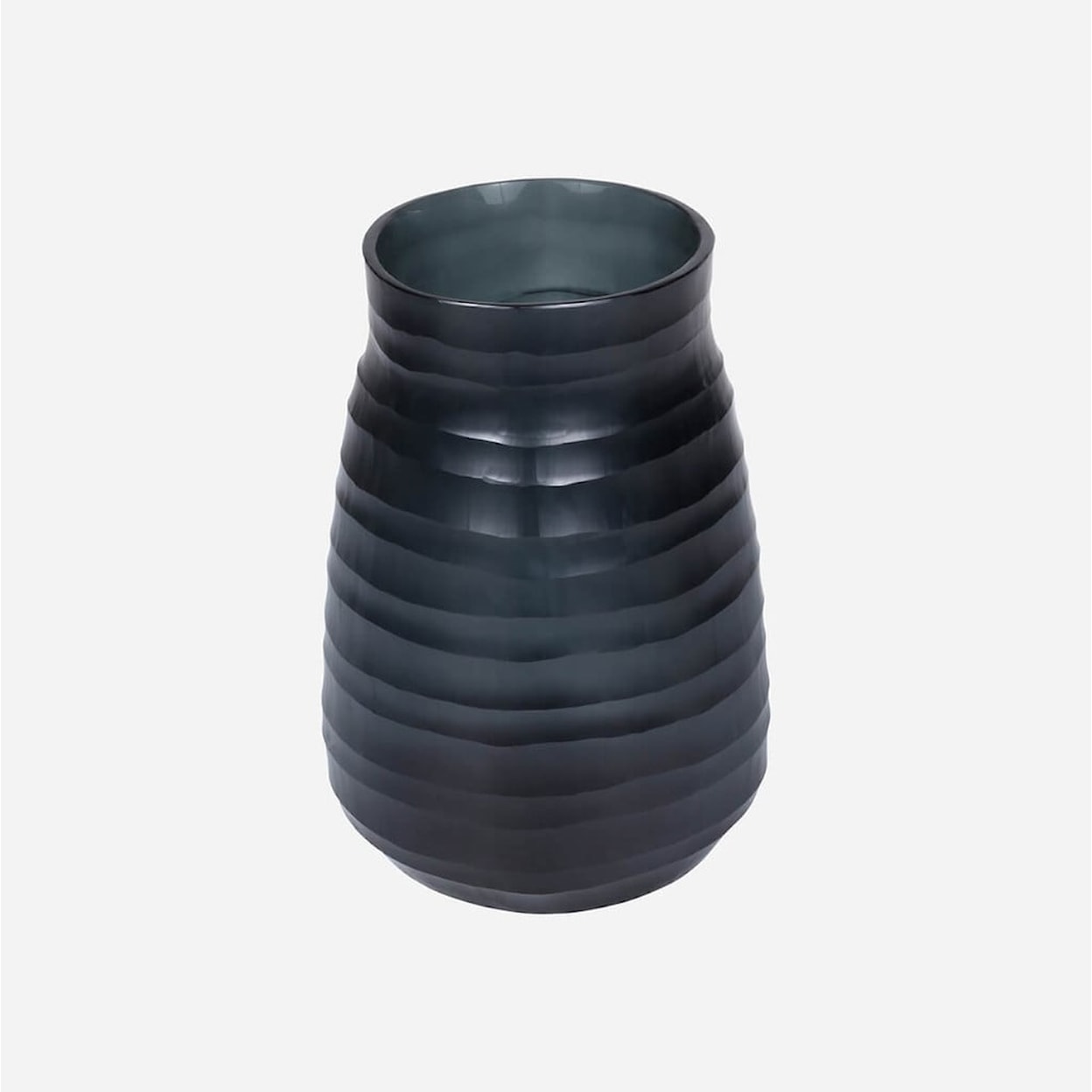 BOBO Intriguing Objects BOBO Intriguing Objects Escaut Dark Indigo Glass Vase - Medium
