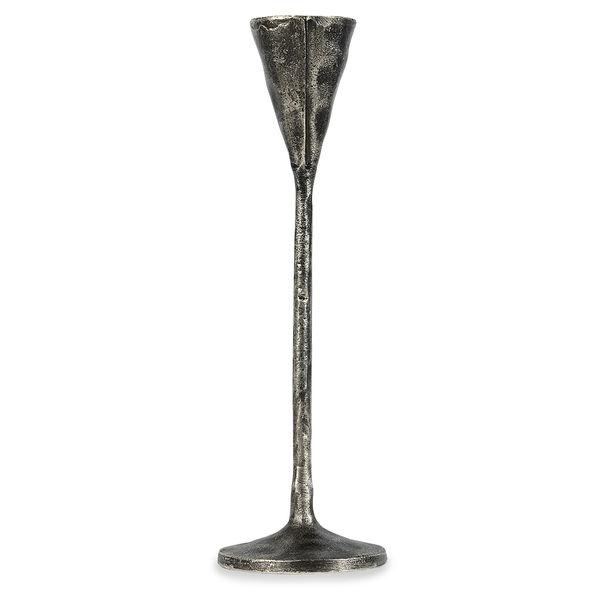BOBO Intriguing Objects BOBO Intriguing Objects Antique Nickel Cone Candleholder - Small