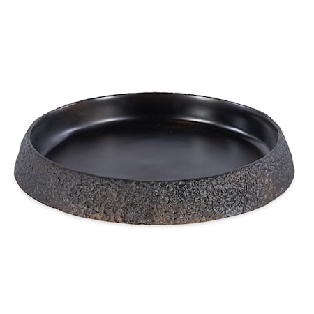 Cast Metal Round Platter