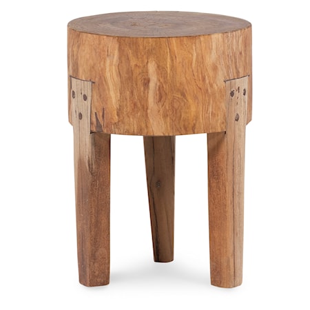 18" Wooden Stool