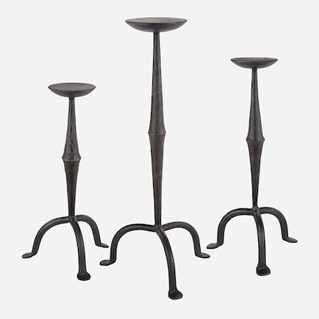 Medici Iron Candlestands