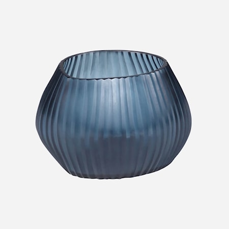 Seine Indigo Tealight Vase