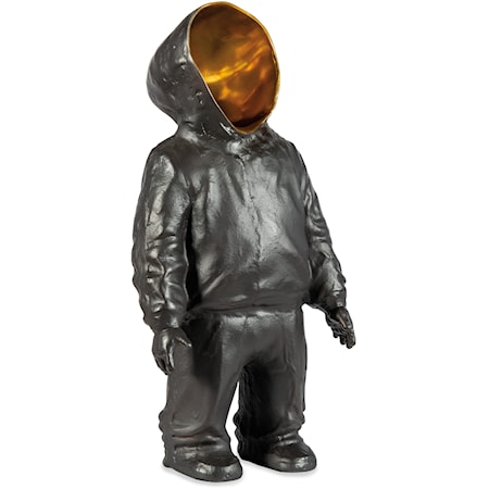 Vintage Inspired Space Astronaut Sculpture