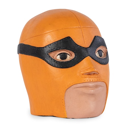 El Solitario Wrestler Head Coin Bank