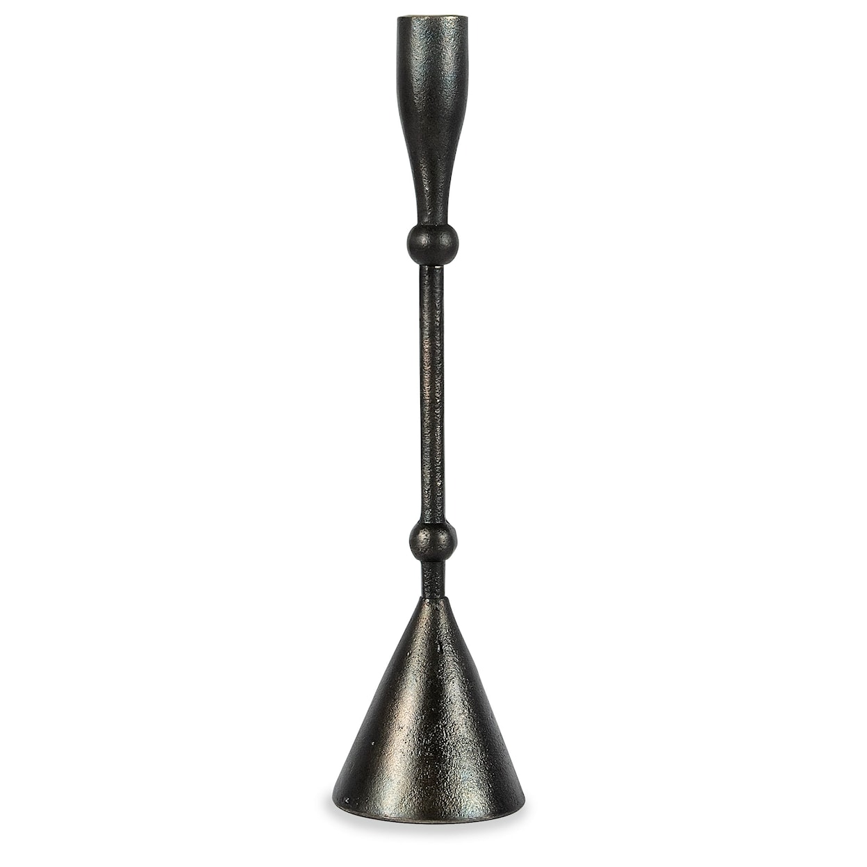BOBO Intriguing Objects Accessory Antique Black Candleholder - Small