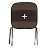 BOBO Intriguing Objects BOBO Intriguing Objects Swiss Army Chair Cushion 15x15 Green/Brown