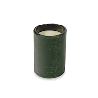 Pin & Cypres Green Candle & Whiskey Tumbler