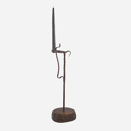 Blacksmith Squeeze Candlestick