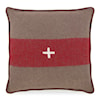 BOBO Intriguing Objects BOBO Intriguing Objects Swiss Army Pillow Cover 24x24 Brown/Red