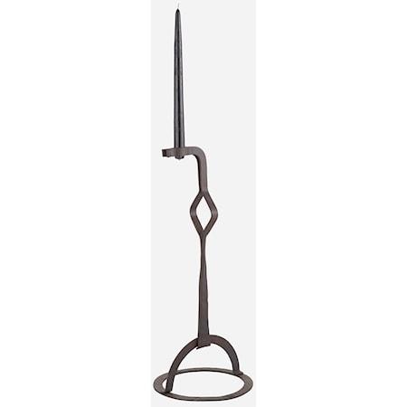 Blacksmith Clamp Candlestick