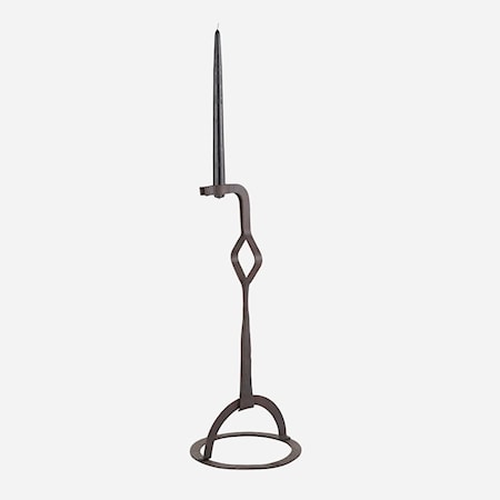 Blacksmith Clamp Candlestick