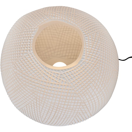 White Cylindrical Erbse Lamp