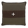 BOBO Intriguing Objects BOBO Intriguing Objects Swiss Army Pillow Cover 28x28 Green/Brown