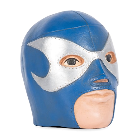 Lizmark Wrestler Head Coin Bank