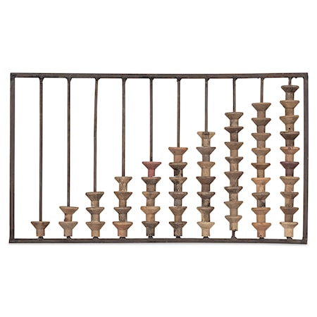 Wooden Abacus Décor - Small