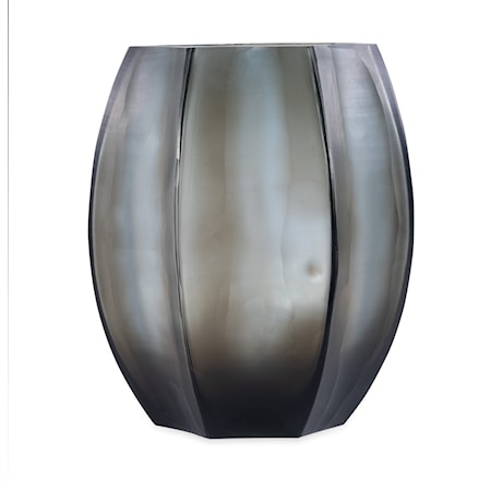 Loire Indigo Glass Vase - Small