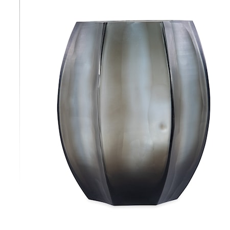 Loire Indigo Glass Vase - Small