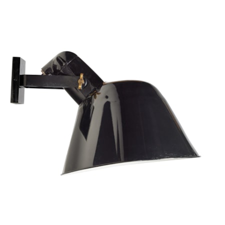 Gas Station Black Sconce