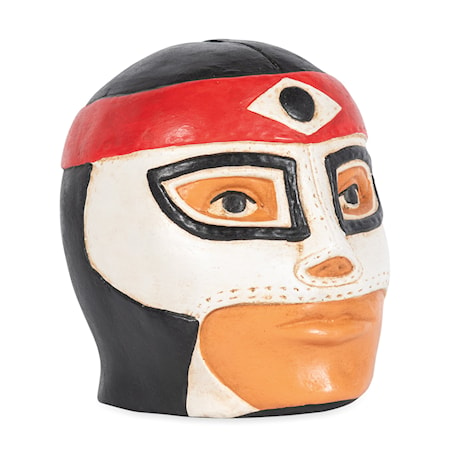 Octagon Wrestler Head Coin Bank