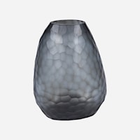 Somme Tall Indigo Glass Vase