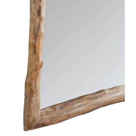 Natural Rectangle Mirror